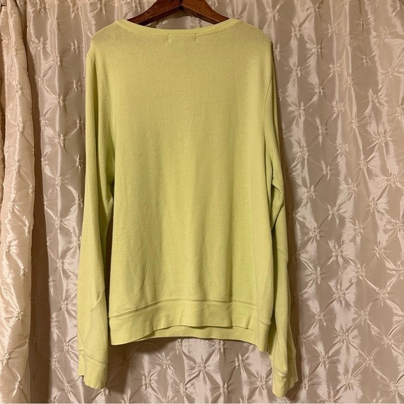 Wildfox More Sun Please Yellow Jumper Knit Sweatshirt - Picture 3 of 9